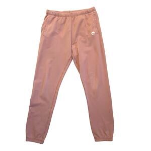 Roots S/P Dusty Rose Fleece Joggers Drawstring Sweatpants